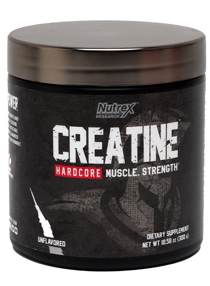 Nutrex Research Labs Nutrex Research Hardcore Creatine, Unflavored, 30, Injury prevention, Increase Muscle Mass - Image 1