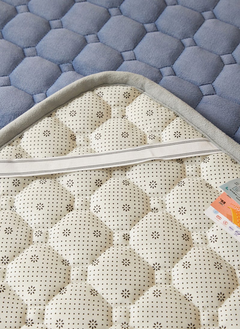 Sharpdo - Winter Plush Quilted Thick Milk Velvet Mattress, Anti-Static Soft Mattress 180*200cm - Image 1