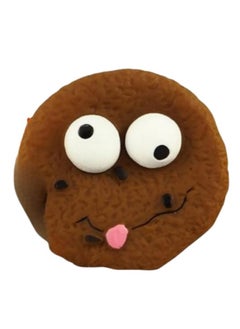 Durable Rubber Squeaker Oreo Shaped Toy : For Dogs & Cats Who Love To Play | Long-Lasting | Squeaky Oreo Keeps Pets Entertained For Hours | Unleash The Joy With Squeaky