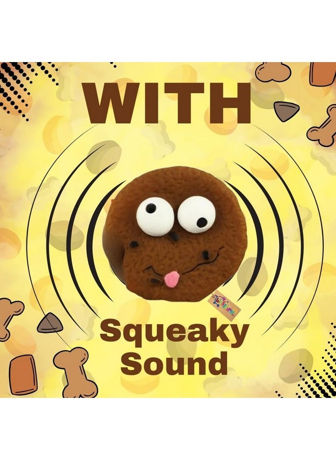 Western Era - Durable Rubber Squeaker Oreo Shaped Toy : For Dogs & Cats Who Love To Play | Long-Lasting | Squeaky Oreo Keeps Pets Entertained For Hours | Unleash The Joy With Squeaky - Image 1
