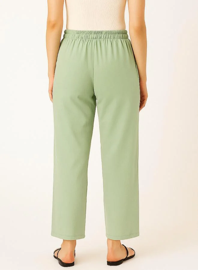 PAUSE Pause Women Green Relaxed Fit Joggers