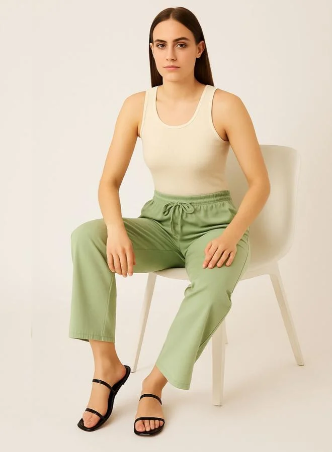 PAUSE Pause Women Green Relaxed Fit Joggers