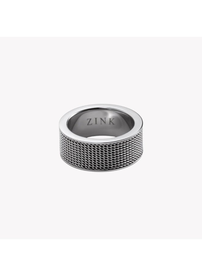 ZINK Men's Silver Stainless Steel Ring | ZJRG019SPS-18 - Image 2