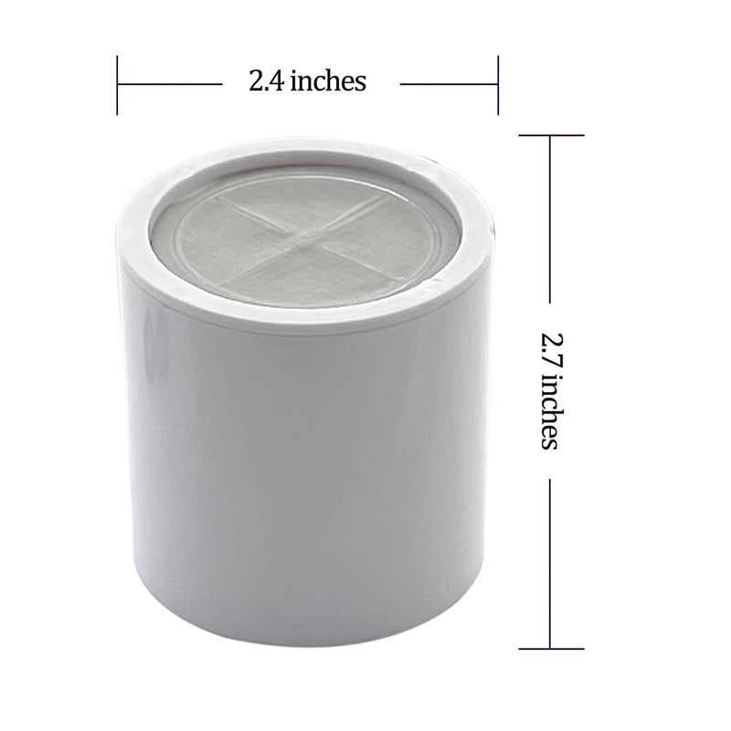 ACA 15 Stage Replacement Shower Filter Cartridge Compatible with 15 Stage Shower Filter Household Bathroom Kitchen Efficient Filtration Remove Chlorine and Fluoride Skin Hair Care Easy Installation - Image 2