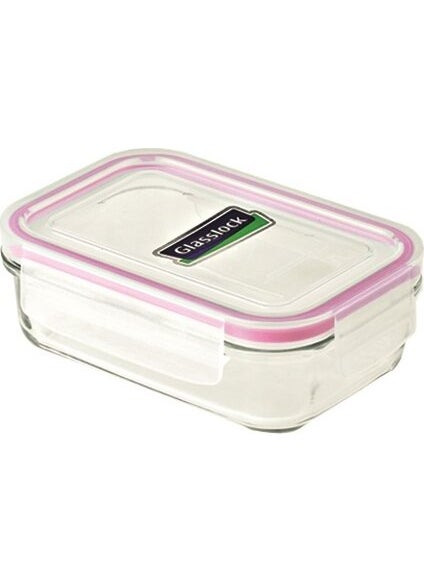 Glasslock Rectangular Lockable Glass Storage Container 1000 ml  - Image 1