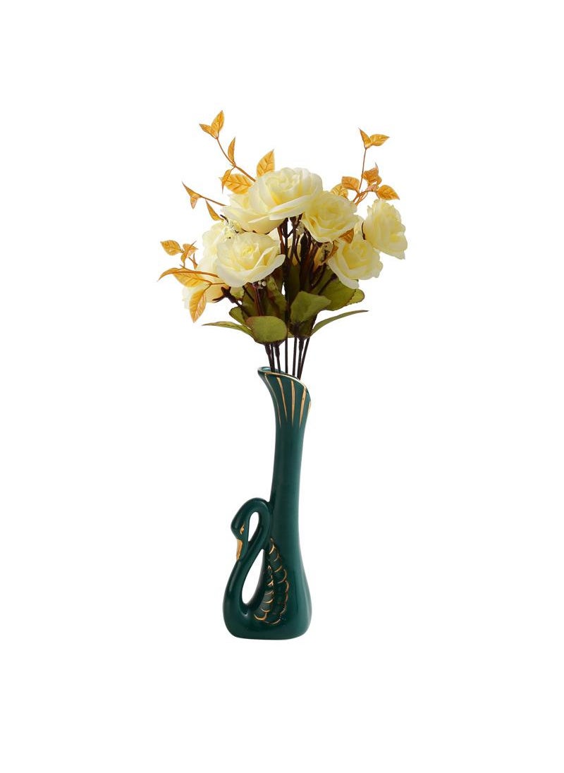 Bluejw - Modern Minimalist Living Room Creative Dining Table Coffee Table Home Decoration  Ceramic Vase - Image 1
