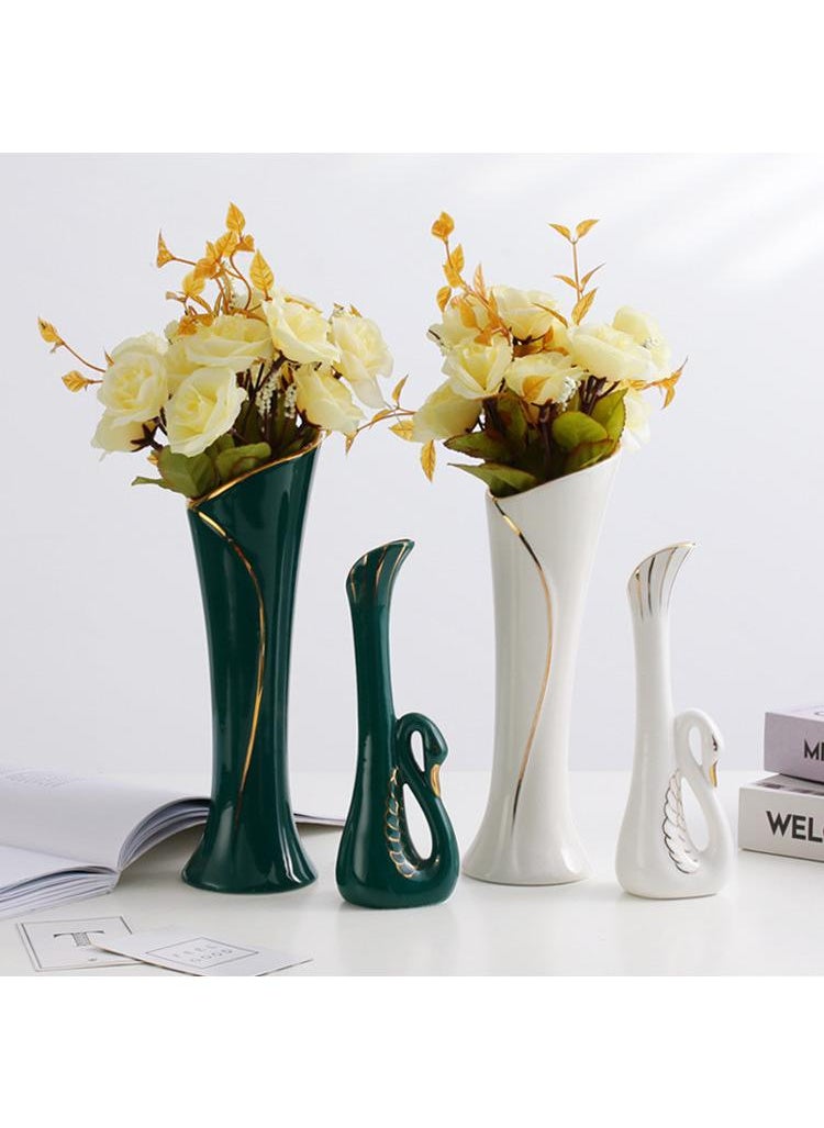 Bluejw - Modern Minimalist Living Room Creative Dining Table Coffee Table Home Decoration  Ceramic Vase - Image 1