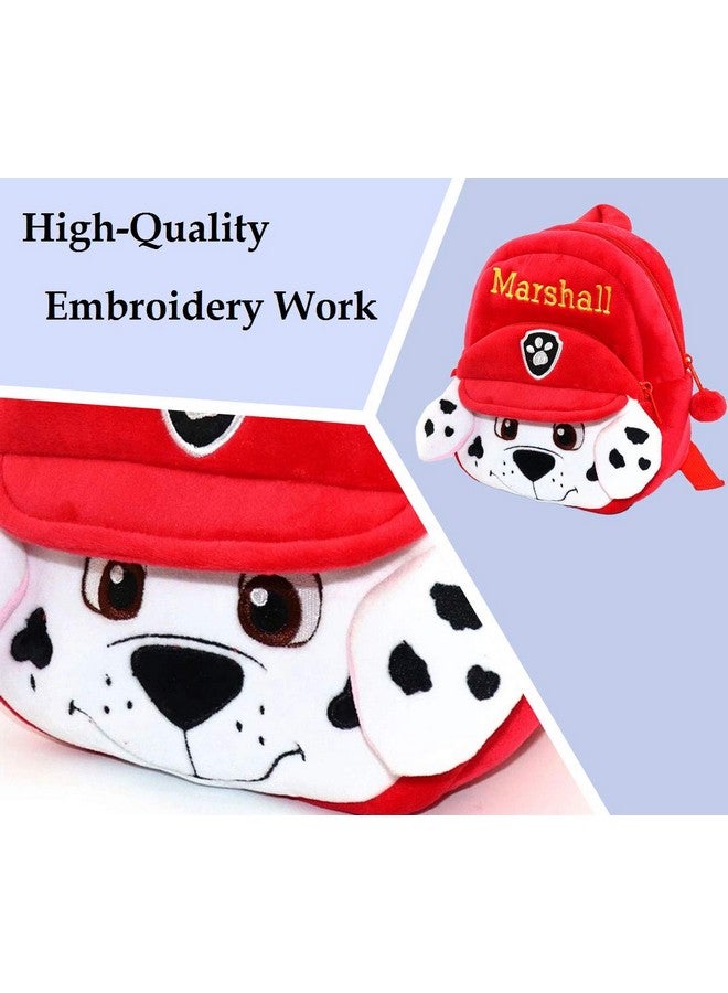 DZert DZert Kids School Bag Soft Plush Backpacks Cartoon Boys Girls Baby (2-5 Years) (Marshall)  - Image 3