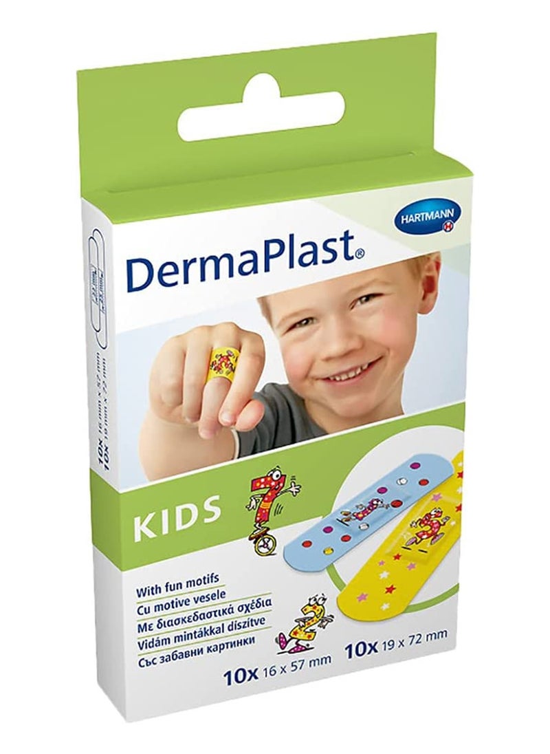 Hartmann Dermaplast Kids Colourful AndWater-Resistant 20'S  - Image 1