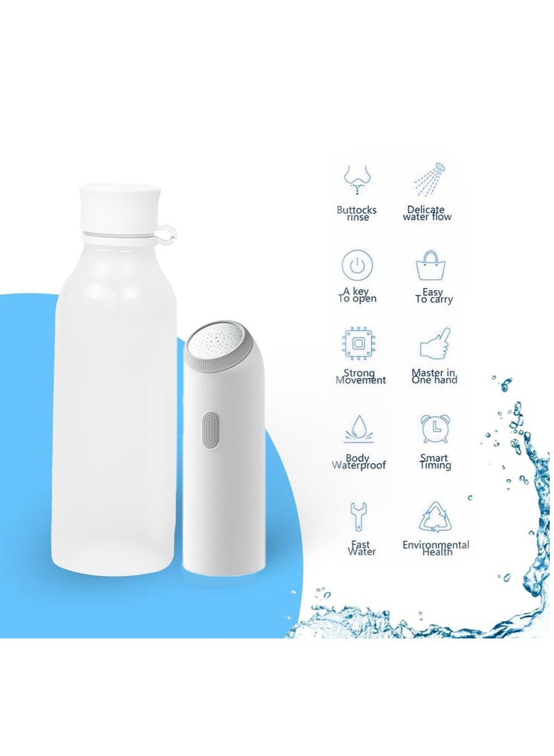 Electric Portable Travel Bidet USB Rechargeable Bidet Sprayer 4 Spray Modes Handheld Shower for Personal Hygiene Cleaning Postpartum and Baby Care - Image 2