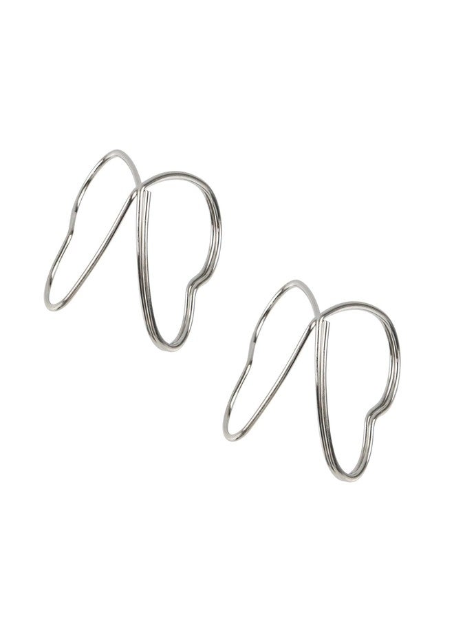 Xiaoyztan Place Card Holder,Heart Shape Table Number Holders for Wedding Party Birthday Office Picture Memo Holder Christmas Card Clips,Silver,Pack of 20 - Image 5