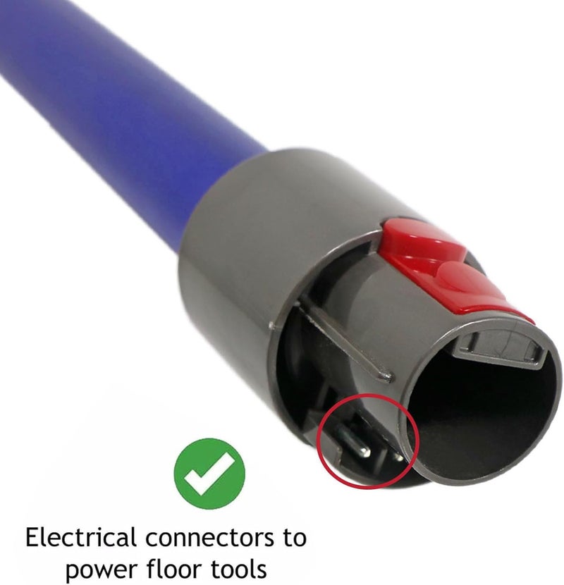 سبيرز تو جو قضيب التمديد، الأنبوب، متوافق مع مكانس دايسون V7/V8/V10/V11/V15 SV10/SV11/SV12/SV14 الكهربائية (أزرق) - Image 5