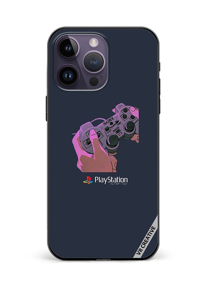 VR CREATIVE Protective Case Cover For Apple iPhone 15 Pro Playstation Design Multicolour - Image 1