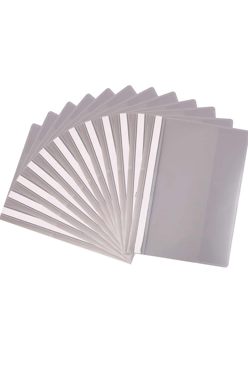 بريما مجلد مشروع A4 (12 قطعة)، ملفات تقارير بلاستيكية ثنائية الشق، مجلدات ملفات مستندات مشروع تقرير A4، مجلد مشروع عرض تقديمي للمكتب