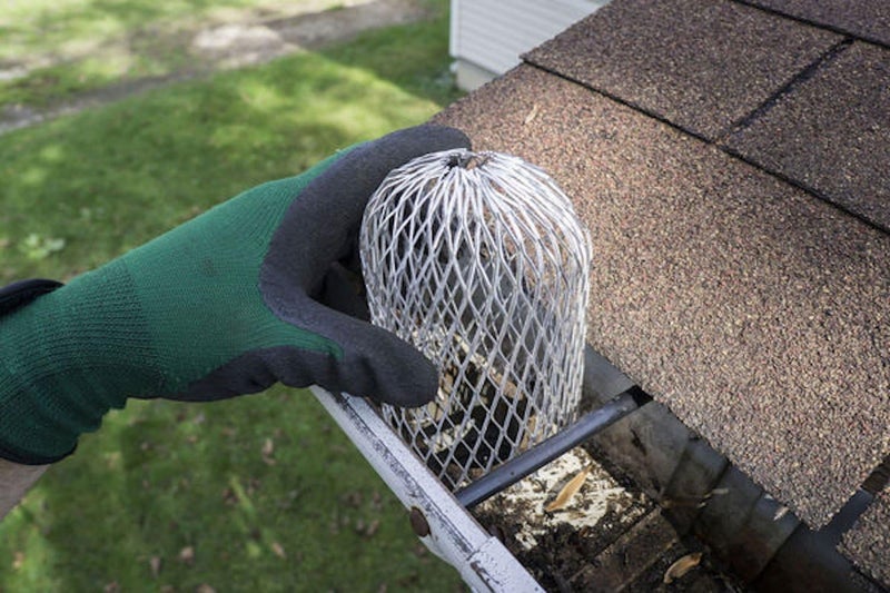 Massca Gutter Guard 3 Inch Expand Aluminum Filter Strainer. Stops Blockage Leaves Debris. Pack of 4. by (Aluminum 3 inch) - Image 3