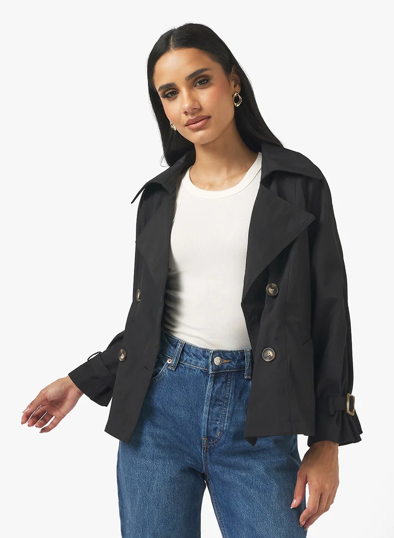 Ginger Short Trench Style Jacket