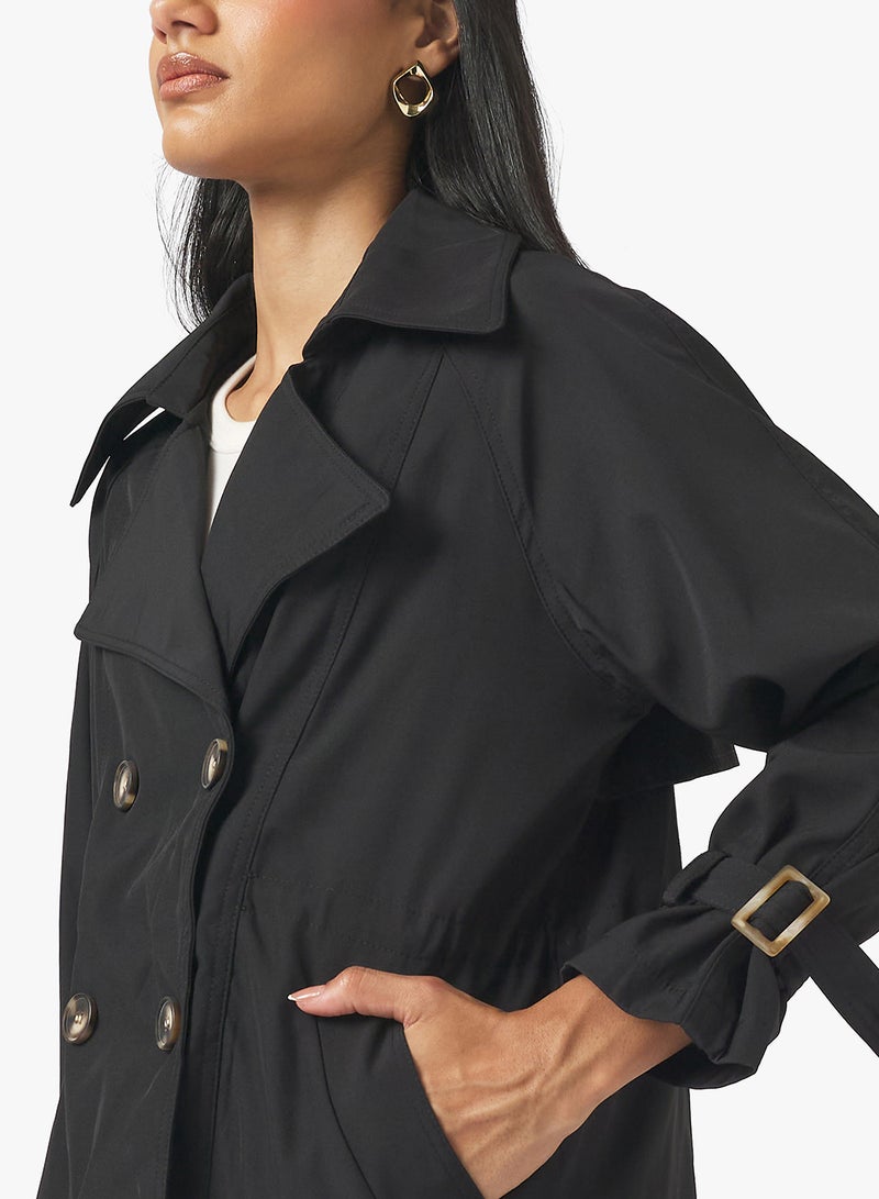 جينجر جاكيت ترنش قصير - Image 3