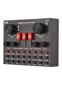 JAJEEK V8S Mini Live Sound Card Mixer – Compact Design, 16 Sound Effects, Dual DSP Noise Reduction, 6 Connection Options – Pro Audio for Streaming, Recording, and Gaming on PC & Mobile  - Image 5