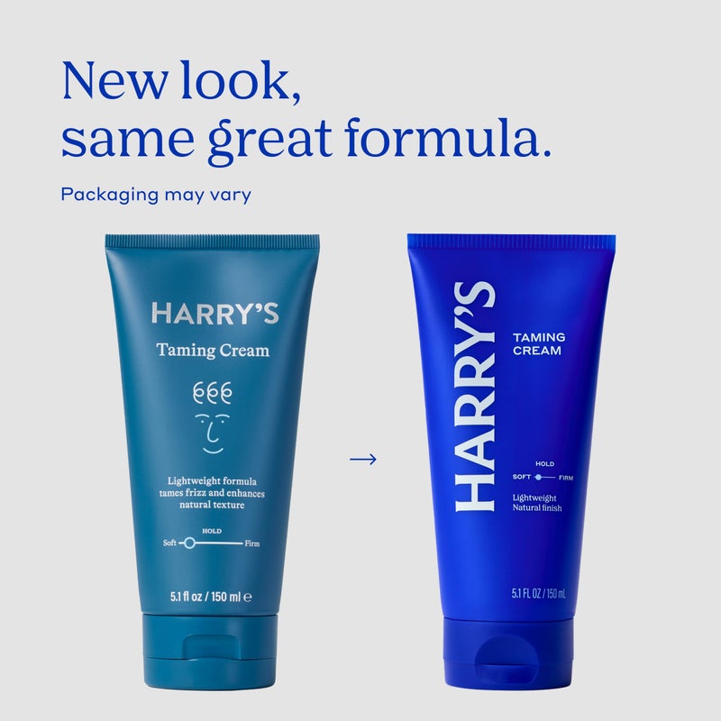 Harry's Taming Hair Cream for Men with Soft Hold and Natural Finish - 5.1 fl oz - PACKAGING MAY VARY - Image 5
