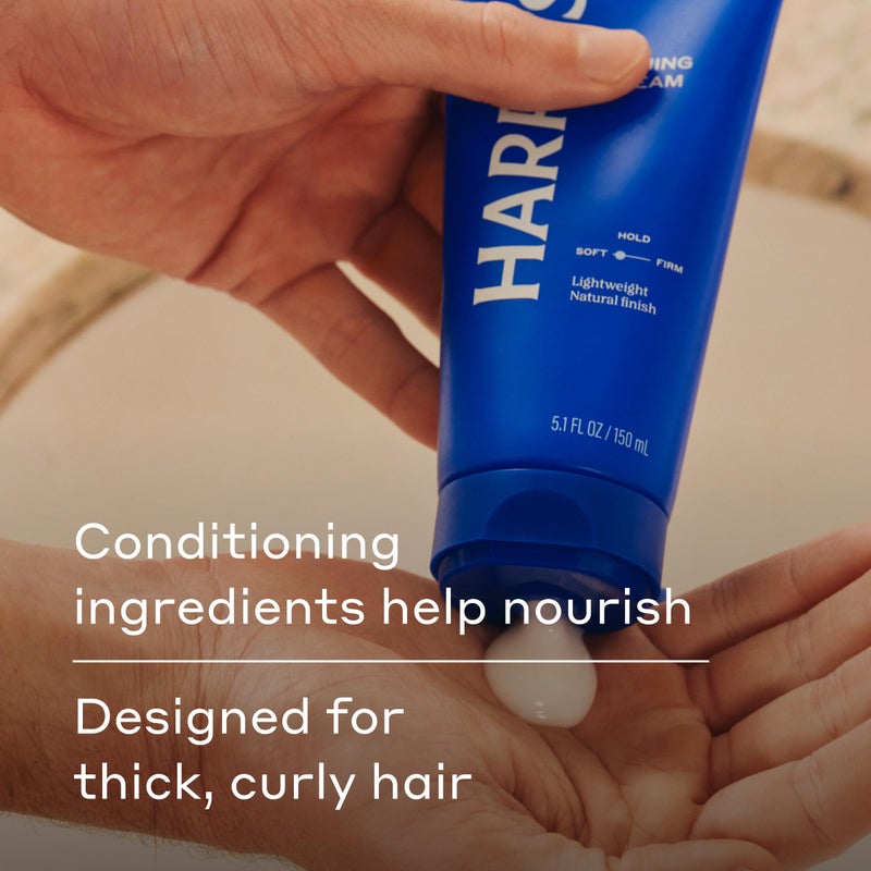 Harry's Taming Hair Cream for Men with Soft Hold and Natural Finish - 5.1 fl oz - PACKAGING MAY VARY - Image 3