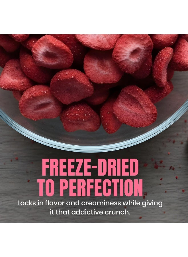 Karish Crunchy Bites Freeze Dried Strawberry 20g – Real Fruit Snack with No Added Sugar – Healthy Frozen Fruit Treat for Kids & Adults - Image 4