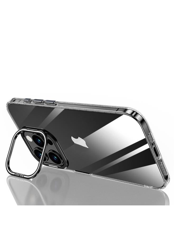 The Bros Case For iPhone 15 Pro PC + Aluminum Alloy Lens Holder Phone Case