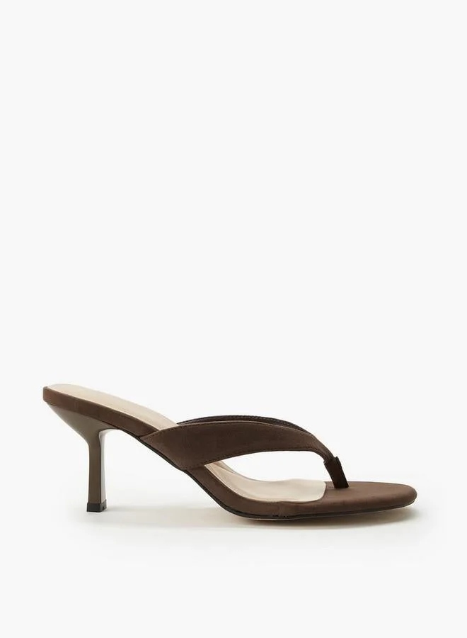 Celeste Women Flared Heel Sandals