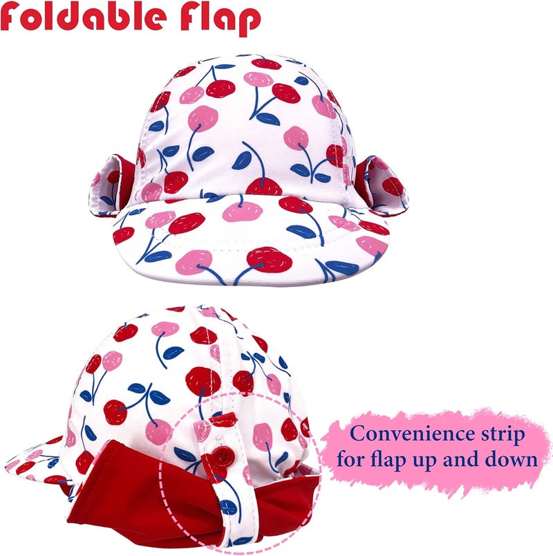 Gifts Treat Kids Legionnaires Hat, UPF 50+ Sun Protection Swim Cap Flap Hat for Kids, Quick Drying Boys Sun Hat with Neck Protection for Beach Seaside Pool… - Image 4