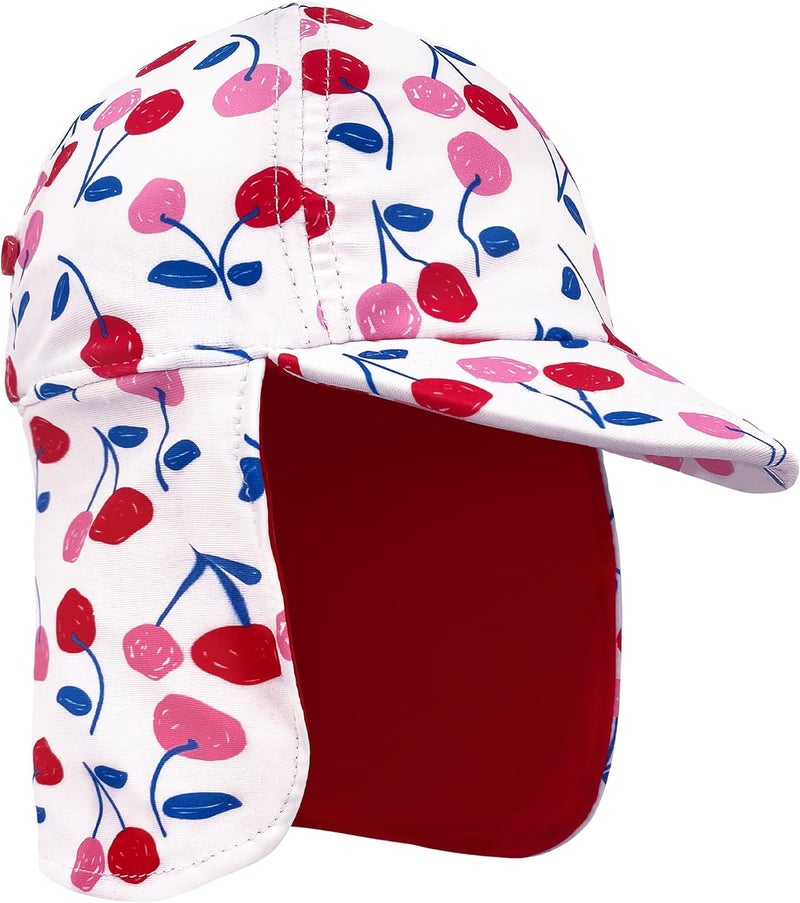 Gifts Treat Kids Legionnaires Hat, UPF 50+ Sun Protection Swim Cap Flap Hat for Kids, Quick Drying Boys Sun Hat with Neck Protection for Beach Seaside Pool… - Image 1