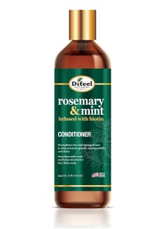 difeel Difeel Elevated Rosemary Mint Hair Conditioner with Biotin 12 oz. - Made with Natural Rosemary & Mint to Strengthen Dry, Damaged Hair, Promote Growth, Smooth Split Ends & Moisturize Dry Scalp  - Image 1