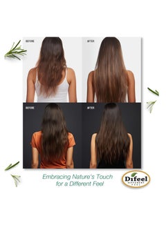 difeel Difeel Elevated Rosemary Mint Hair Conditioner with Biotin 12 oz. - Made with Natural Rosemary & Mint to Strengthen Dry, Damaged Hair, Promote Growth, Smooth Split Ends & Moisturize Dry Scalp  - Image 5