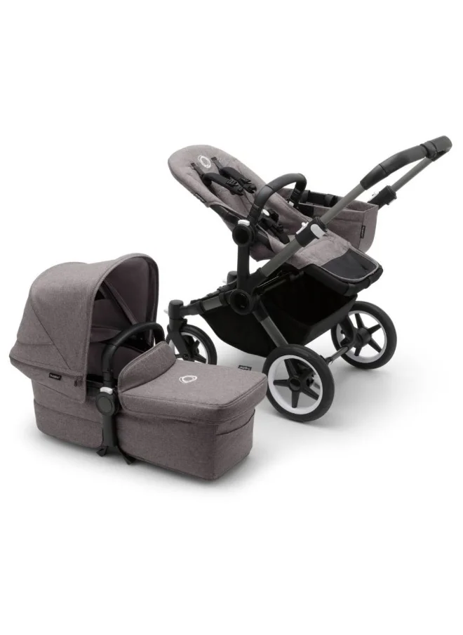 Bugaboo Donkey 5 Mono Complete Stroller - Graphite/Stormy Blue