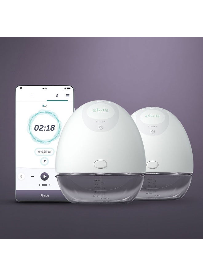elvie Wearable Electric Breast Pump Double