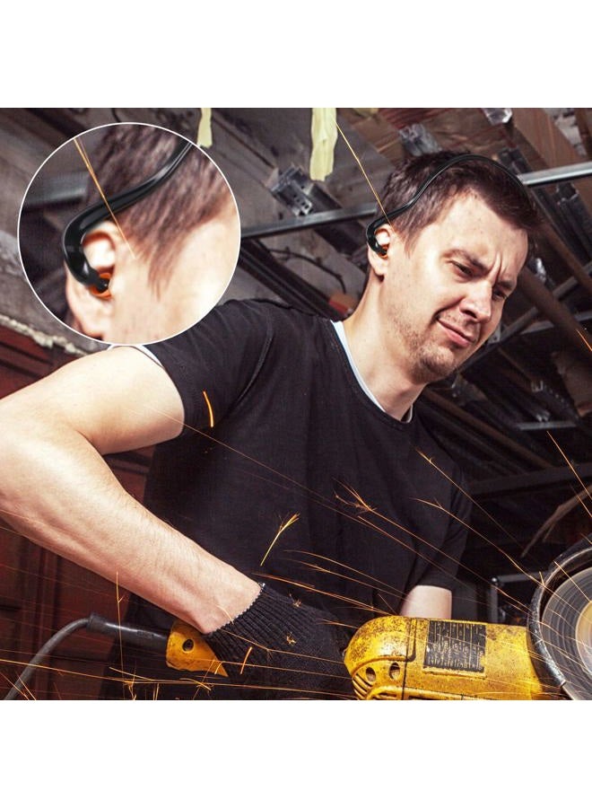 BBTO Banded Earplugs for Shooting Range Band Ear Plugs Lightweight Silicone Earplugs for Hearing Protection, Noise Reduction, Work, Construction, Sleeping, Concerts, Motor Sports Racing (4 Pieces) - Image 4