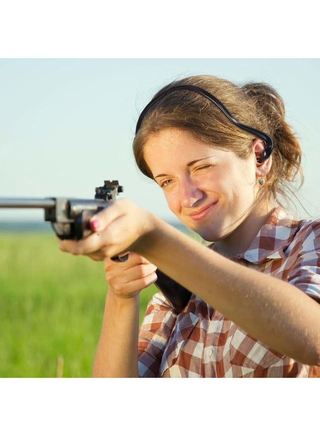 BBTO Banded Earplugs for Shooting Range Band Ear Plugs Lightweight Silicone Earplugs for Hearing Protection, Noise Reduction, Work, Construction, Sleeping, Concerts, Motor Sports Racing (4 Pieces) - Image 2