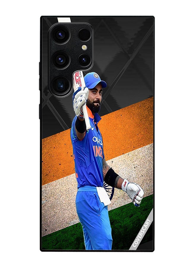 غطاء حماية لهاتف سامسونج جالكسي S24 ألترا بتصميم فيرات كوهلي متعدد الألوان