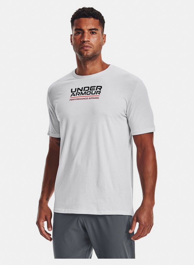 UNDER ARMOUR Multicolor Box Logo Short Sleeve T-shirt - Image 1