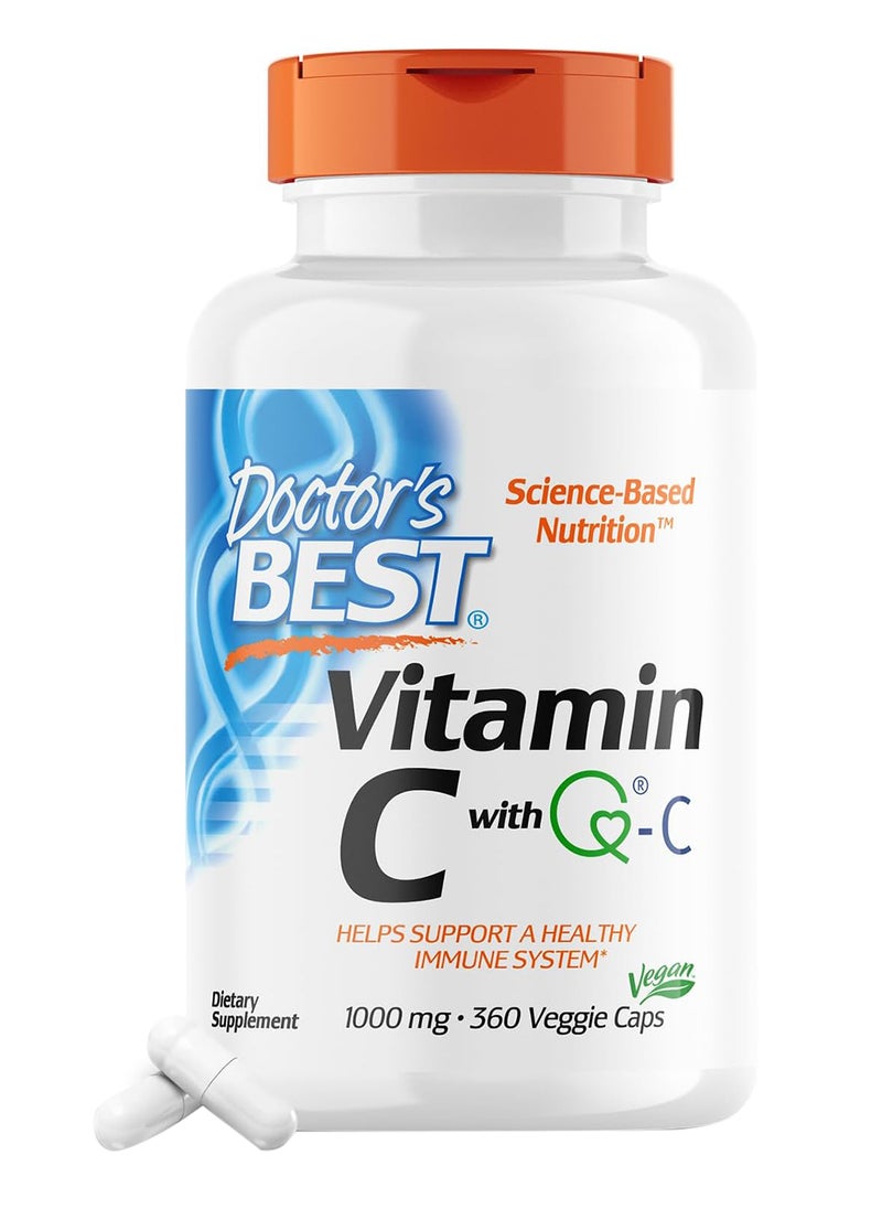 Doctor's BEST - Vitamin C With Qualic 1000 Mg Healthy Immune System 360 Count Pack Of 1 - Image 1