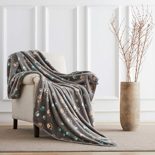 KUTKUT 350 GSM Luxurious Dog Blanket, Super Soft Warm Fluffy Microplush Flannel Pet Blanket for Small Medium Large Cats, Warm Soft SleepMat Cage Liners (Size: S, 76 * 52cm) - Image 4
