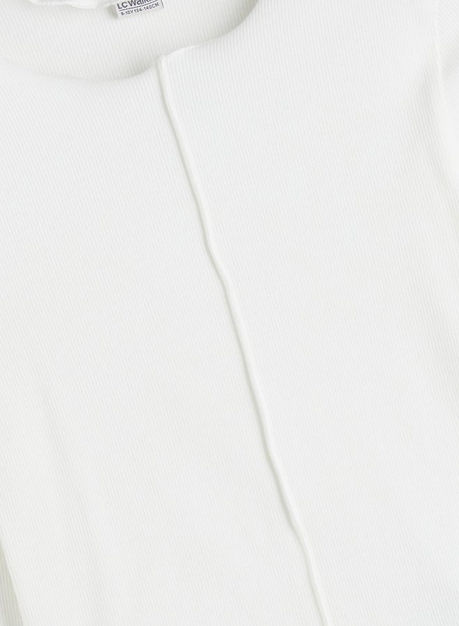 LC WAIKIKI Crew Neck Girls' T-Shirt - Image 2