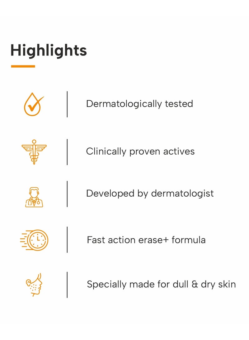 DERMATOUCH Anti Aging Serum Set - 10% Vitamin C Serum & 2% Hyaluronic Acid Serum | For Wrinkle, Firming, Hydration & Radiant Skin | Boost glow & Moisturize to Skin - 18ml + 18ml - Image 2