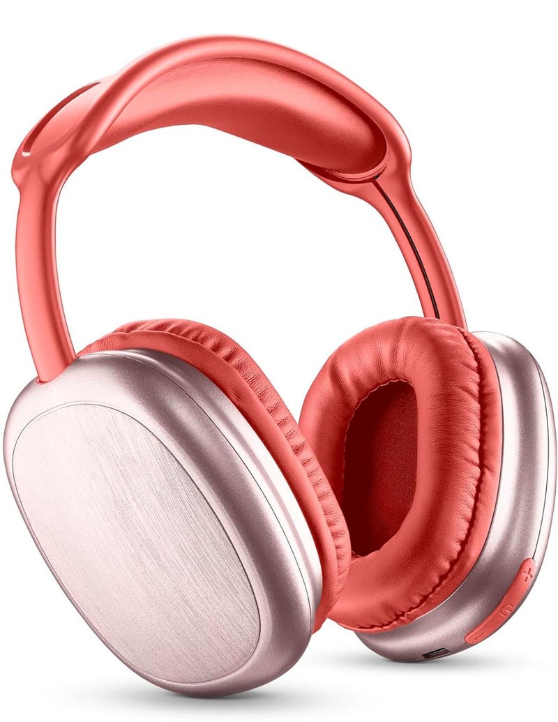 Cellularline Music Sound MAXI2 Around-Ear Bluetooth 5.0 Headphones with Mic & Remote Control, 22H Playtime, Fast Charging, Balanced Stereo Sound, Lightweight Comfort Design - Image 1