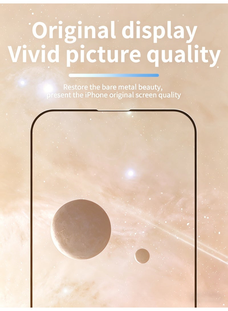 HD Screen Protector For iPhone 15 / 16 with Dust Remover u0026 One-Hand Easy Film Box - Image 5