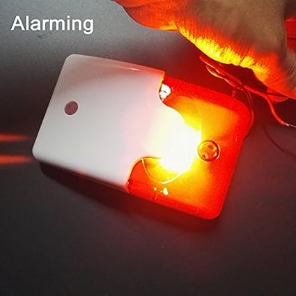 Litost Litost Mini Strobe Siren Red LED Light Sound Siren for Home Security Alarm System 110dB 12 Volt DC  - Image 4