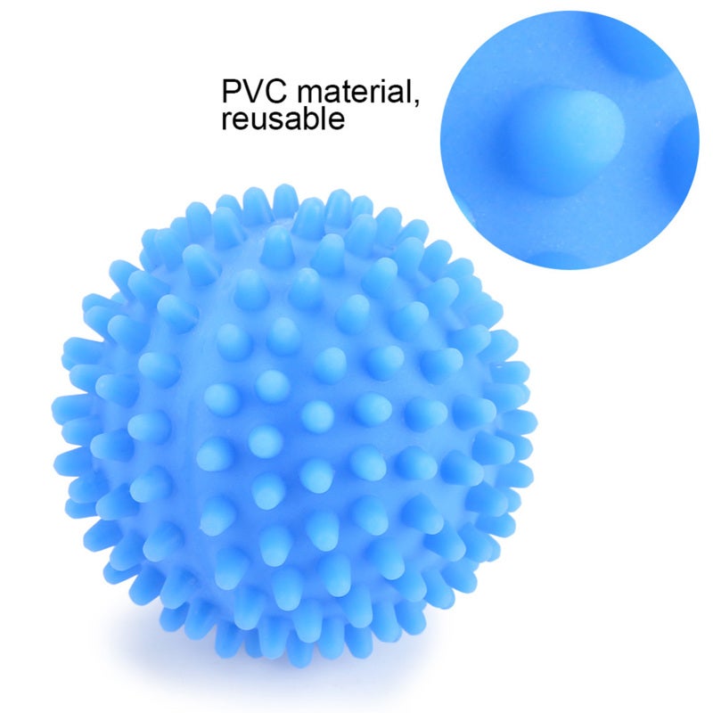 Laundry Washing Balls: Eco-Friendly Pvc Material - Chemical-Free Natural Fabric Softener Balls Reduce Drying Time Prevent Clothes Twining for Laundry Care - Image 5