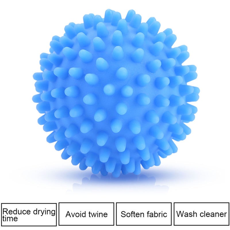 Laundry Washing Balls: Eco-Friendly Pvc Material - Chemical-Free Natural Fabric Softener Balls Reduce Drying Time Prevent Clothes Twining for Laundry Care - Image 4