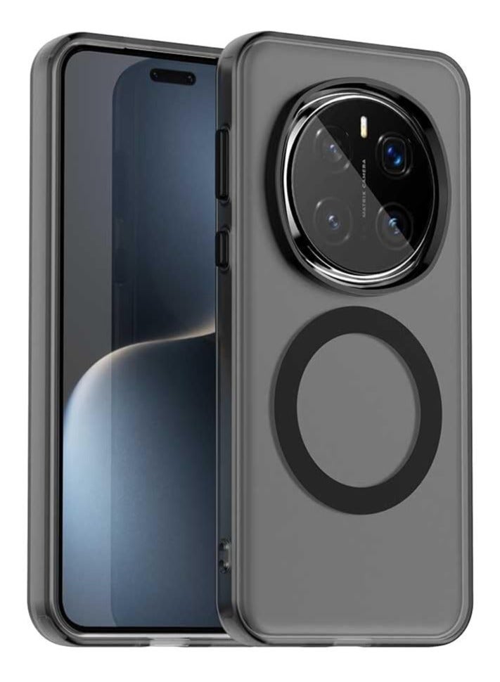 CHEROSIN حافظة هاتف مغناطيسية لهونر ماجيك 7 برو 5G، تدعم الشحن اللاسلكي، غلاف هاتف مضاد للصدمات، مضاد للانزلاق، لا يتغير لونه - Image 1