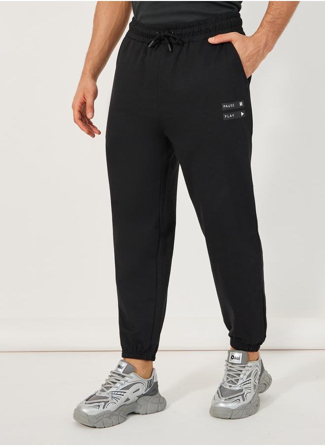 Styli Styli Graphic Print Oversized T-Shirt and Terry Joggers Co-Ords  - Image 5