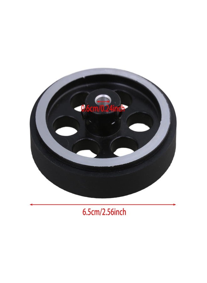 سي ان بي تي ار عجلة عداد قرص التشفير الصناعي المصنوعة من الألومنيوم من CNBTR، قطرها 65 مم، مخصصة لأجهزة التشفير الدوارة، مزودة بمفتاح ربط ومسامير. - Image 4