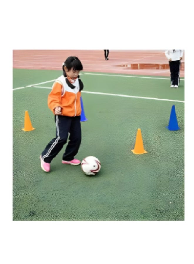 H Pro 32 CM Training Cones Set of 6 Pcs |Durable Sports Marker Cones for Football, Soccer, Agility, Speed, Fitness and Outdoor Drills - Image 3